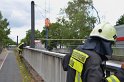Unfall zwischen zwei KVB Bahnen Koeln Hoehenhaus Im Weidenbruch P269